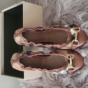 BURBERRY Heritage House Check Shipley Flats